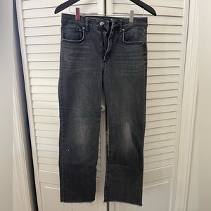 Joe’s black frayed denim jeans, Size 27, Women’s